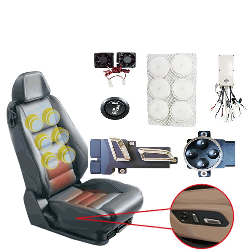 Auto 6 air Bag Massager Electric Internal Part Cool & Heat Regulator Smart Device Assembly Adjustment Mechanism |car Accessories